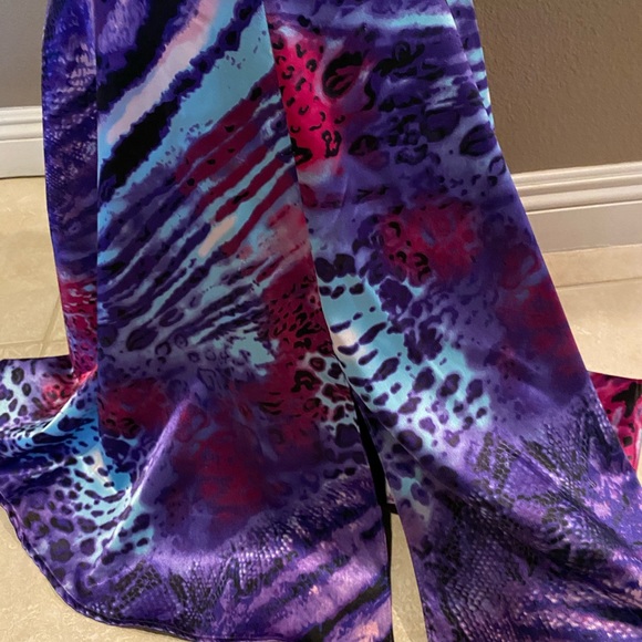 Stacy Sklar Mermaid Multicolored Gown - Picture 4 of 4